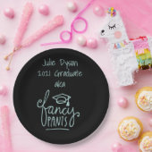 Assiettes En Carton Fancy Pants drôle Graduation personnalisée (Fête)