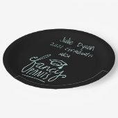 Assiettes En Carton Fancy Pants drôle Graduation personnalisée (Angle)