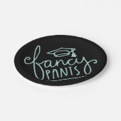 Assiettes En Carton Fancy Pants Funny Grad (Angle)