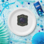 Assiettes En Carton Fantaisie Whimsigoth Forêts Mystiques, Lunes & Mag (Fête)