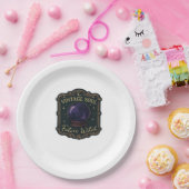 Assiettes En Carton Fantaisie Whimsigoth Forêts Mystiques, Lunes & Mag (Fête)