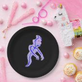 Assiettes En Carton fantôme circulatoire (Fête)