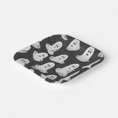 Assiettes En Carton Fantôme convivial (Angulaire)