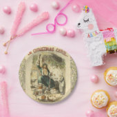 Assiettes En Carton Fantôme de Noël Présent Scrooge (Fête)