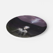 Assiettes En Carton Fantôme en mer - Peinture à l'huile (Angle)