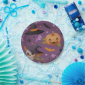 Assiettes En Carton Fantômes d'Halloween (Fête)