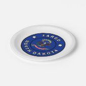 Assiettes En Carton Fargo Dakota du Nord (Angle)