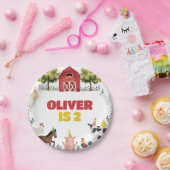 Assiettes En Carton Farm Birthday (Fête)