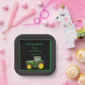 Assiettes En Carton Farmer's 40th Birthday Party (Fête)