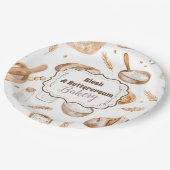 Assiettes En Carton Farmhouse Artisan Bakery (Angle)