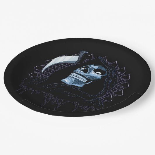 Assiettes En Carton Faucheuse (Angle)