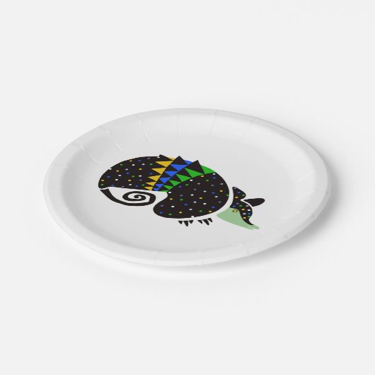 Assiettes En Carton Faune - Cool ARMADILLO - Nature - Partie (Angle)