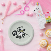 Assiettes En Carton Faune - Cool Aye-aye - Joyeux anniversaire - (Fête)