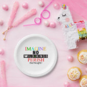 Assiettes En Carton Faune - IMAGINE - Conservation - Animaux sauvages (Fête)