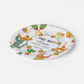 Assiettes En Carton Faveur de mariage Mexican Taco Bout Love (Angle)