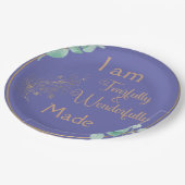 Assiettes En Carton Fearful & Merveilleusement fait (Angle)