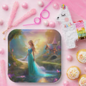 Assiettes En Carton Fée (Fête)