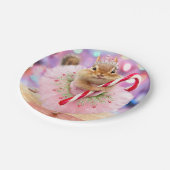 Assiettes En Carton Fée de prune de Chipmunk (Angle)