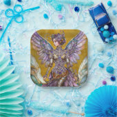 Assiettes En Carton Fée de prune de sucre bijoux (Fête)