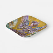 Assiettes En Carton Fée de prune de sucre bijoux (Angulaire)