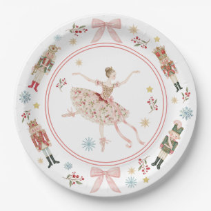 Assiettes En Carton Fée Dragée Baby Shower Casse-Noisette
