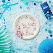 Assiettes En Carton Fée fille mignonne premier anniversaire (Fête)