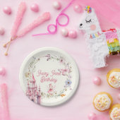 Assiettes En Carton Fée fille mignonne premier anniversaire (Fête)