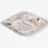 Assiettes En Carton Fées Whimsical Anniversaire Fleur Jardin prairie (Angulaire)