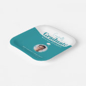 Assiettes En Carton Félicats Classe de diplômés de 2023 (Angulaire)