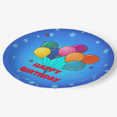 Assiettes En Carton Félicitations ! ciel étoilé festif, (Angle)