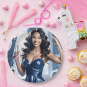 Assiettes En Carton Félicitations du Parti (Fête)