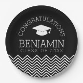Assiettes En Carton Félicitations Graduate Graduate Graduate PEUT MODI (Devant)