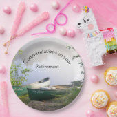 Assiettes En Carton Félicitations Retraite Prochaine aventure (Fête)