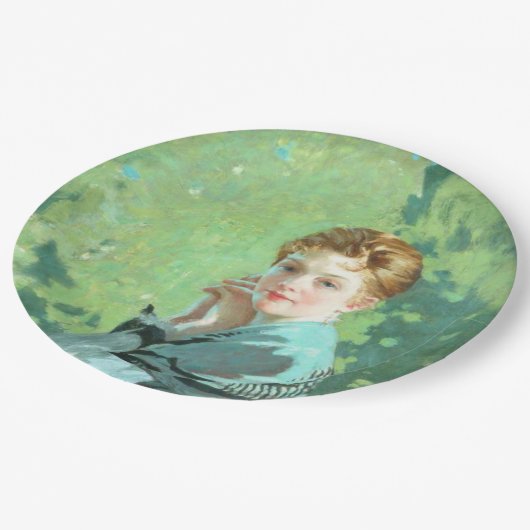 Assiettes En Carton Felicity (par George Henry) (Angle)