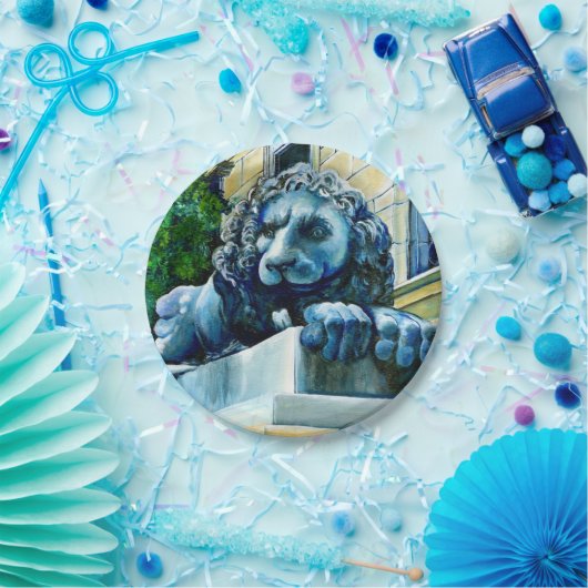 Assiettes En Carton Feline Estemée (Fête)