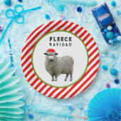 Assiettes En Carton Feliz Navidad (Fête)