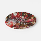 Assiettes En Carton ¡Feliz Navidad! Joyeux Noël en espagnol wf (Angle)