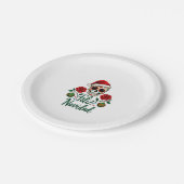 Assiettes En Carton Feliz Navidad Sugar Skull Mexican Christmas T-Shir (Angle)