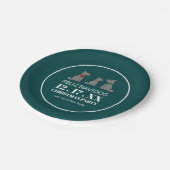 Assiettes En Carton Feliz Navidog, Noël à l'espagnol (Angle)