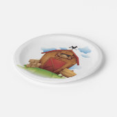 Assiettes En Carton Ferme (Angle)