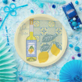 Assiettes En Carton Ferme aux citrons Rétro (Fête)