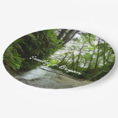 Assiettes En Carton Fern Canyon II au parc national Redwood (Angle)