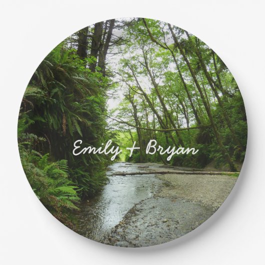 Assiettes En Carton Fern Canyon II au parc national Redwood (Devant)