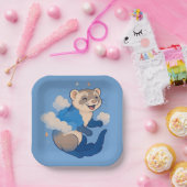 Assiettes En Carton Ferret (Fête)