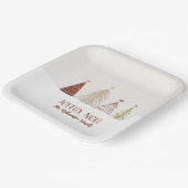 Assiettes En Carton Festif Noël Joyeux Noel Party Chic (Angulaire)