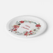 Assiettes En Carton Festin noisette élégant noël (Angle)