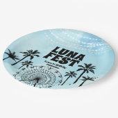 Assiettes En Carton Festival de musique bleue (Angle)