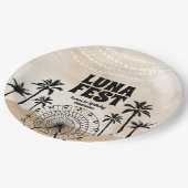 Assiettes En Carton Festival Neutral Earth Tone (Angle)