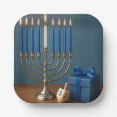 Assiettes En Carton Festival of Lights and Joy (Recto)