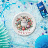 Assiettes En Carton Festivals dans une couronne de vacances 5 - (Fête)